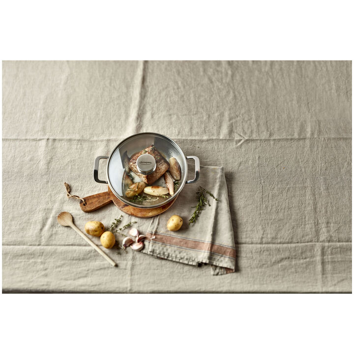 Multifunction 7, Poêle avec couvercle en verre 24 cm, large 3