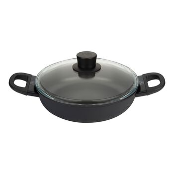Pilav Tenceresi Cam Kapaklı | PTFE | 24 cm,,large 1