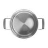 Black 5, 20 cm 18/10 Stainless Steel Stew pot silver-black, small 4