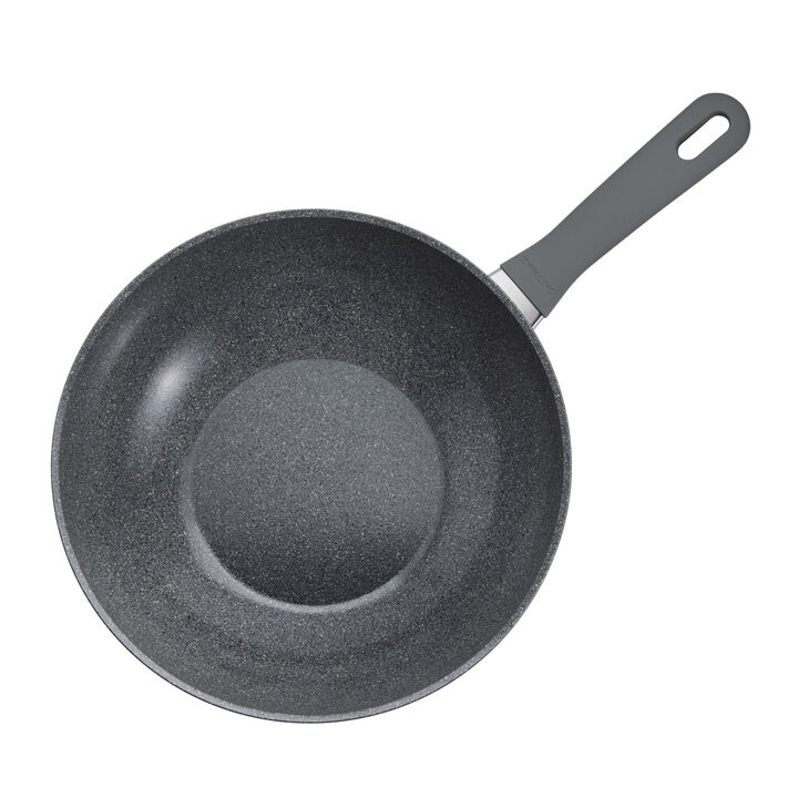 Parma Plus Ceramic, 11-inch, Aluminum, Ceramic Nonstick Wok With Lid Ceramic Coating, large 3