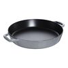 Pans, 34 cm round Cast iron Paella pan, small 1
