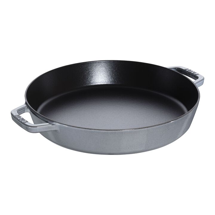 Pans, Paellera 34 cm, Hierro fundido, Gris grafito, large 1