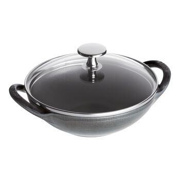 Wok Tava | d&ouml;k&uuml;m demir | Grafit Gri | 16 cm,,large 1