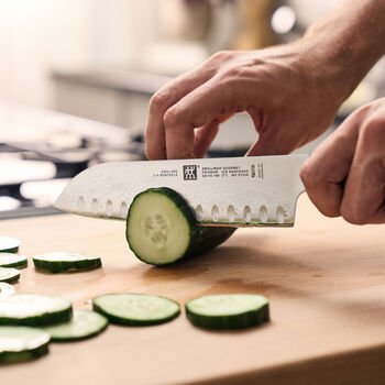 Santoku Bı&ccedil;ağı | Oluklu kenar | 18 cm,,large 2