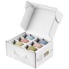 Ceramique, 12 cm / 6-pcs ceramic Bowl set macaron mixed colours, small 17
