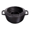 Specialities, 20 cm Cast iron Fondue Set black, small 2