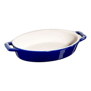 Fırın Kabı | seramik | 17 cm | Koyu Mavi,,large 1