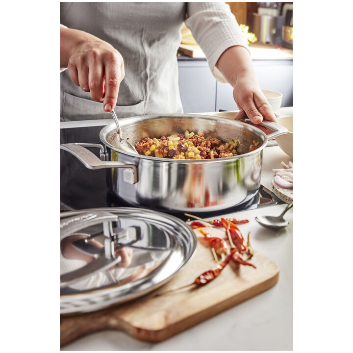 Industry 5, 24 cm Serving pan with lid, large 2