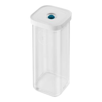 CUBE Saklama Kabı 3S / 11 cm, şeffaf-akdeniz mavisi,,large 1