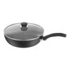 Bologna Granitium, 28 cm aluminum Saute pan with glass lid, small 2