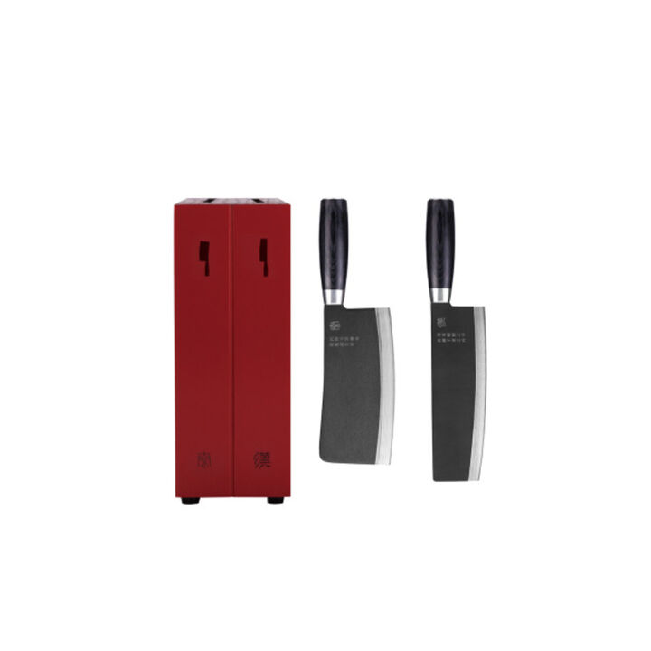 Dragon, 3 Piece, Knife block set, large 2