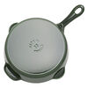 Cast Iron - Fry Pans/ Skillets, 8.5-inch, Traditional Deep Skillet, Basil, small 7
