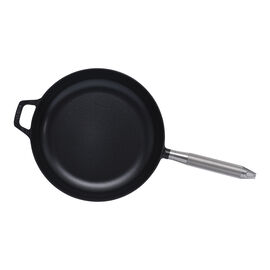 Bratpfanne Buster+Punch 28 cm, rund, Schwarz, Gusseisen