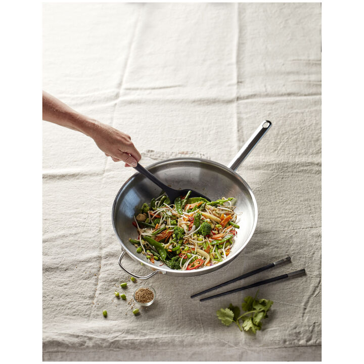 Plus, Wok 32 cm, SST 18/10, large 4
