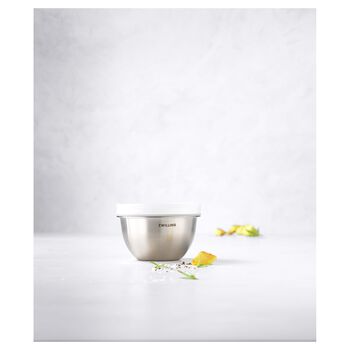 Vacuum bowl S / 12 cm, paslanmaz &ccedil;elik, Metalik Gri,,large 7