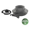 Torre, Stegepandes&aelig;t, 6-dele, Aluminium, Keramisk non-stick bel&aelig;gning, small 1