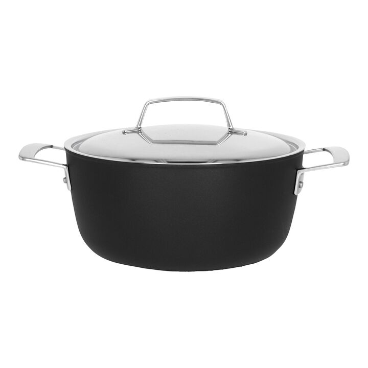 Alu Pro 5, Kookpan met deksel Duraslide Titanium 24 cm / 4,25 l, large 1
