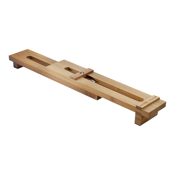 Bamboo Sharpening Stone Sink Bridge, large 2
