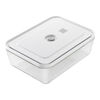 Fresh & Save, Vacuum fridge box, glass, grey, small 1