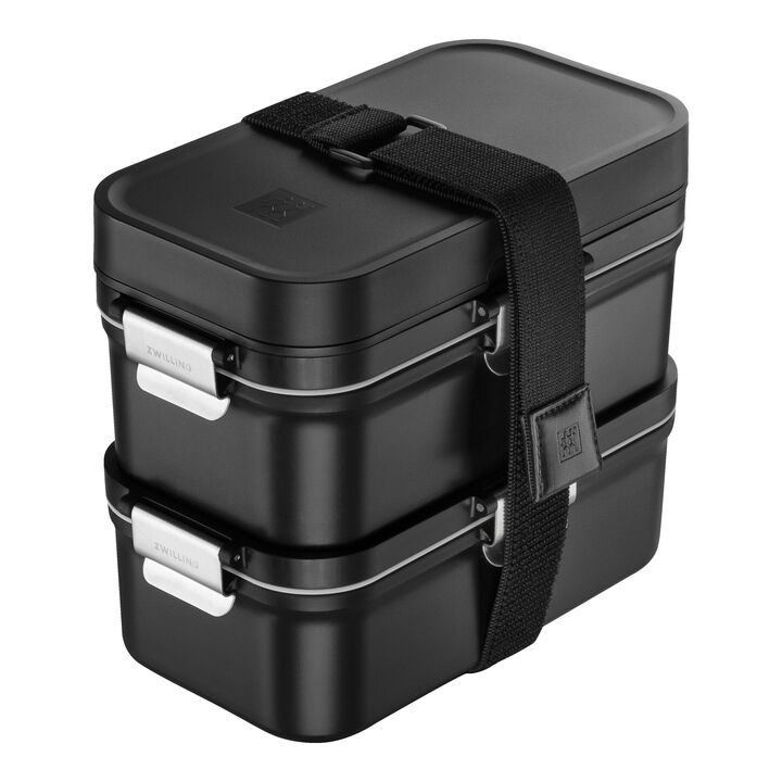 Fresh & Save, Vakuum Lunch Box to Go, Schwarz, large 1