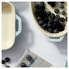 Stoneware, 4-pc, Macaron Mixed Baking Dish Set, light blue, small 16