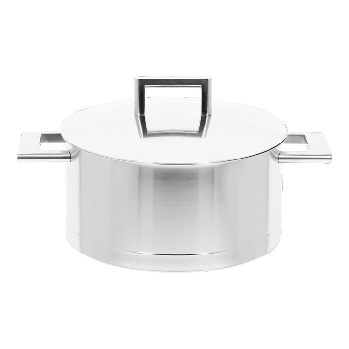 John Pawson 7, Casserole avec couvercle à double parois 24 cm / 5,2 l, large 1