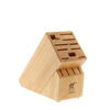 Gourmet, 14-pc, Knife block set, natural, small 13