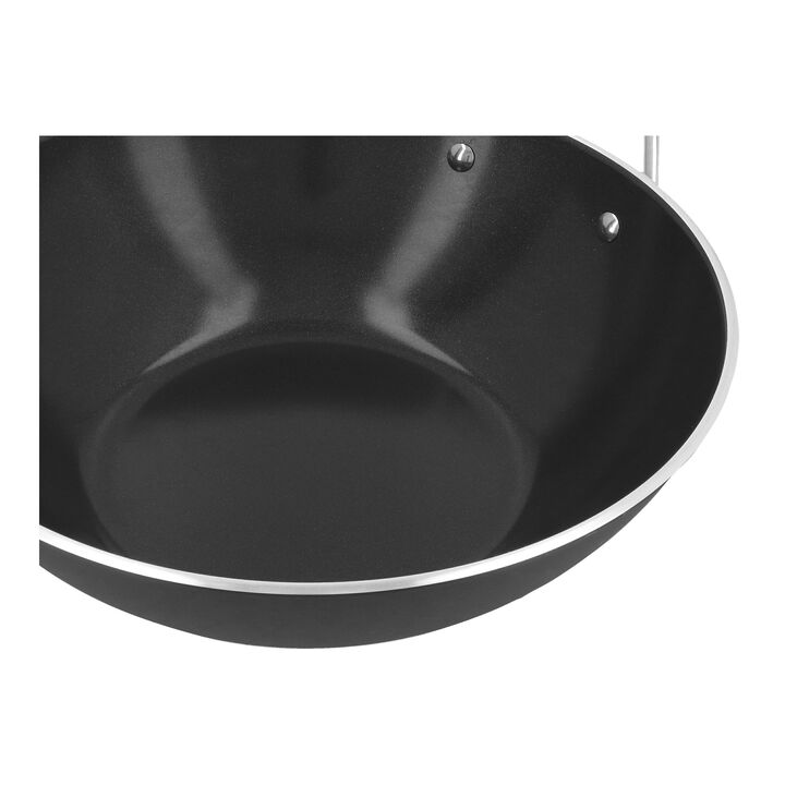 Alu Pro 5, 12-inch, Aluminum, Wok With Ceramic Coating, Black Matte, large 2