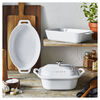 Stoneware, 4-pc, Mixed Baking Dish Set, white, small 2