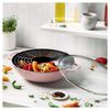 Specialities, 30 cm / 12 inch cast iron Wok, sorbet rose, small 6