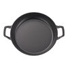 Cast Iron, 3.5 qt, Braiser With Glass Lid, Black Matte, small 3