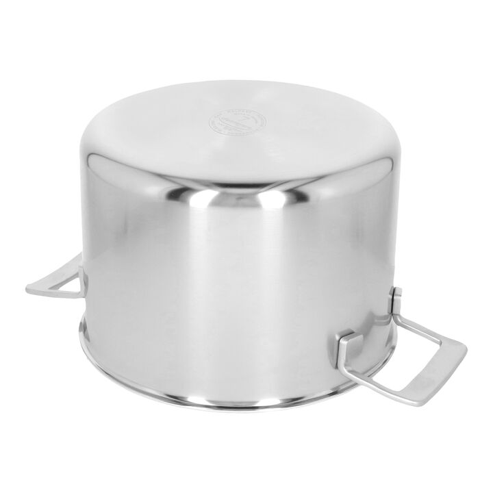 Industry 5, 8.5 qt Stock Pot With Lid, 18/10 Stainless Steel , large 2