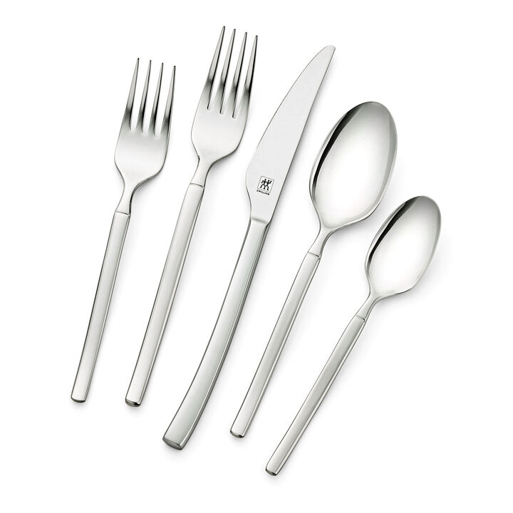 Opus (polished), 65-pc Menu Set, 18/10 Stainless Steel , large 1
