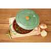 Bellamonte, Cocotte ovale - 31 cm, verde, small 7