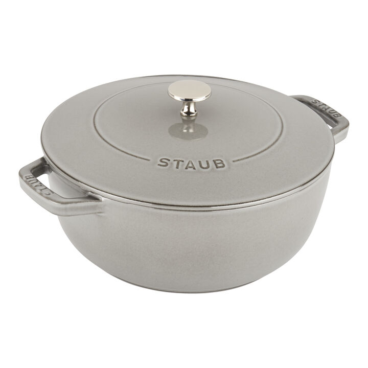 Cast Iron, 3.75 qt, Essential French Oven, graphite grey, large 1