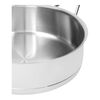 Silver 7, Sauteuse avec couvercle &agrave; double parois 24 cm / 2,8 l, small 3