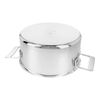 Silver 7, Kookpan met dubbelwandig deksel 22 cm / 4 l, small 4