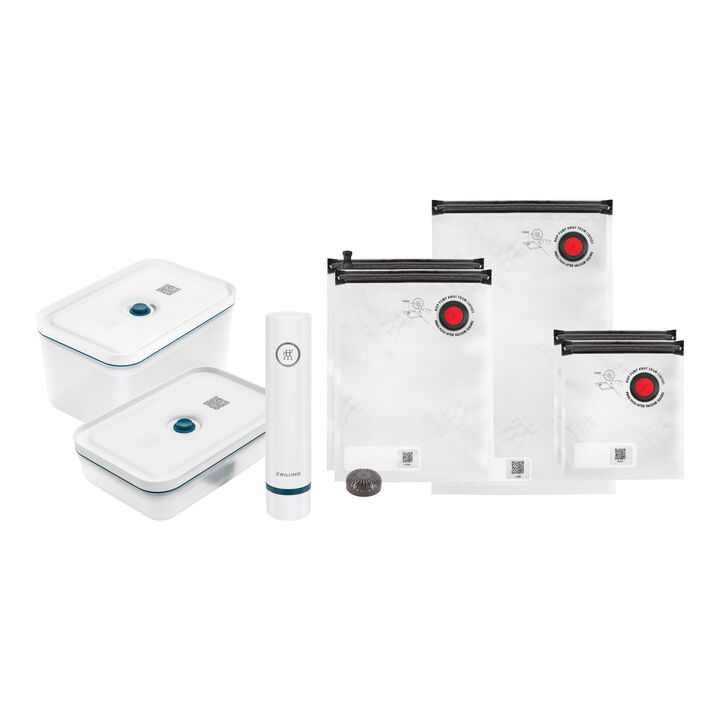 Fresh & Save, Set débutants sous-vide, Matière synthétique, 8-pces, Blue La-Mer, large 1