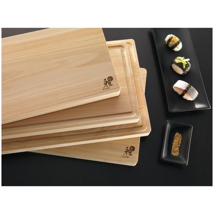 HINOKI CUTTING BOARDS, Schneidbrett 40 cm x 25 cm, Hinoki Holz, large 3