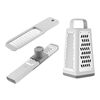Z-Cut, 3 Piece plastic Kitchen gadgets sets, ancient-grey, small 1