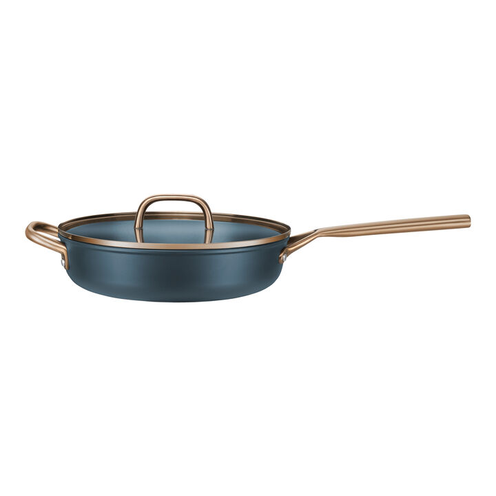 Milano, Caçarola baixa para saltear com tampa de vidro 28 cm, Alumínio, large 2