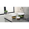 Fresh & Save BOWLS, Set di ciotole sottovuoto S/M/L / 6-pz., vetro, transparente-bianco, small 9