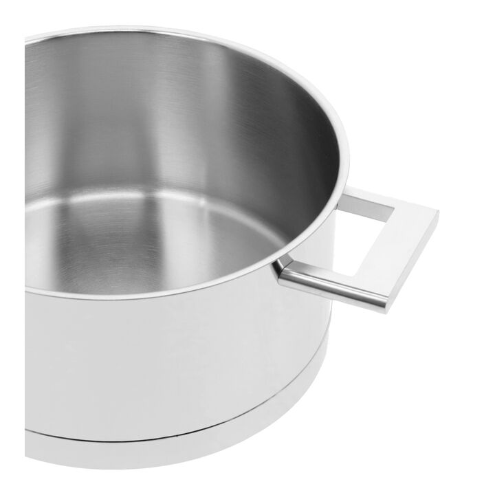 John Pawson 7, Casserole avec couvercle à double parois 22 cm / 4 l, large 3