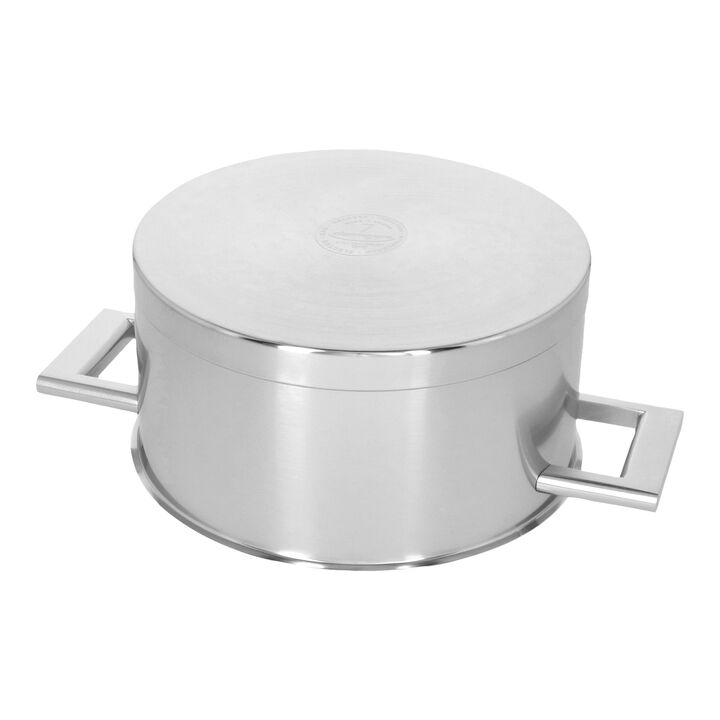 John Pawson 7, Casserole avec couvercle à double parois 20 cm / 3 l, large 4