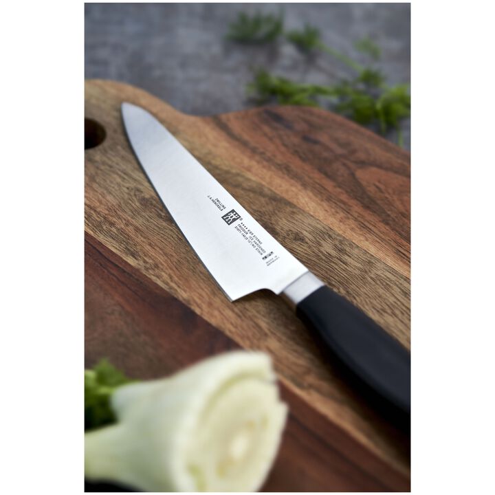 VIER STERNE, Couteau de chef compact 14 cm, large 2