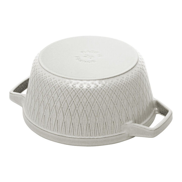 La Cocotte, Cocotte twister 20 cm, Rond(e), Truffe blanche, Fonte, large 4