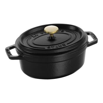 D&ouml;k&uuml;m Tencere | Siyah | 15 cm | 600 ml | oval,,large 1