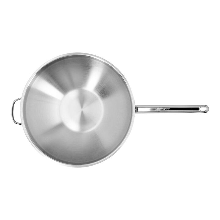 Apollo 7, Wok - flacher Boden 36 cm, 18/10 Edelstahl, large 3