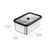 Fresh & Save STAINLESS, Vakuum box L, Rostfritt st&aring;l, Silver, small 2