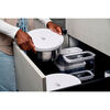 Fresh & Save BOWLS, Vakuum startkit, Rostfritt st&aring;l / M/L, 9-st, Silver-Vit, small 18